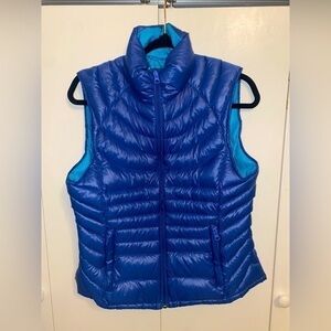 Bernardo Blue Goose Down Puffer Vest